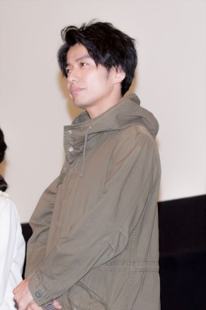 『ビルド NEW WORLD 仮面ライダーグリス』の完成披露舞台挨拶に登場した武田航平