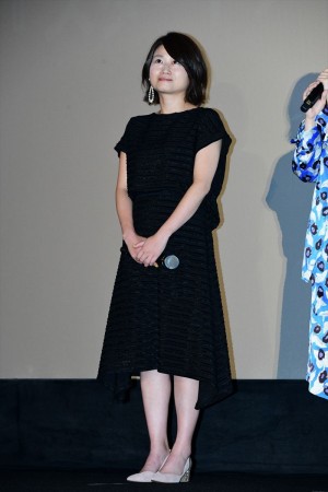 映画『スタートアップ・ガールズ』完成披露上映会に登場した池田千尋監督