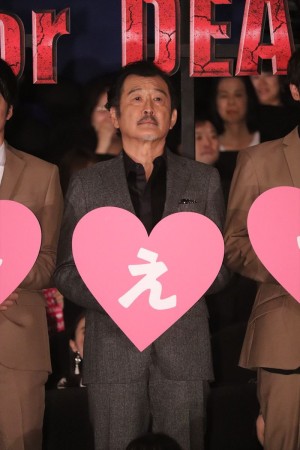 『劇場版おっさんずラブ ~LOVE or DEAD~』初日舞台挨拶に登場した吉田鋼太郎