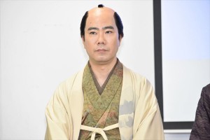 映画『みをつくし料理帖』第二弾キャスト発表記者会見に登場した藤井隆