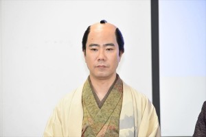 映画『みをつくし料理帖』第二弾キャスト発表記者会見に登場した藤井隆