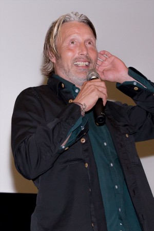 映画『残された者-北の極地-』ジャパンプレミア上映会に登場したマッツ・ミケルセン