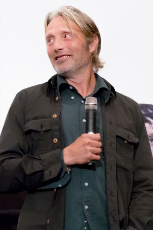 映画『残された者-北の極地-』ジャパンプレミア上映会に登場したマッツ・ミケルセン