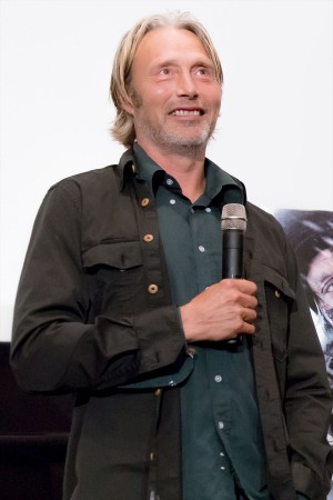 映画『残された者-北の極地-』ジャパンプレミア上映会に登場したマッツ・ミケルセン