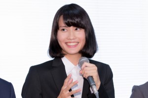 新水曜ドラマ『同期のサクラ』記者会見に登場した橋本愛