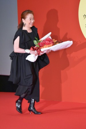 映画『真実』ジャパンプレミアに登場した宮本信子