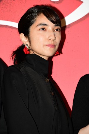 映画『地獄少女』完成披露試写会に登城した仁村紗和