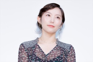 『わたしは光をにぎっている』完成披露試写会に登場した徳永えり