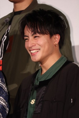 『午前0時、キスしに来てよ』リアル・シンデレライベント&完成披露舞台挨拶に登場した白濱亜嵐