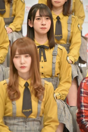 紅白歌合戦出場歌手 発表会見に登場した金村美玖(日向坂46)