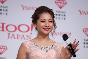 「Yahoo!検索大賞 2019」発表会に登場した木村有希(ゆきぽよ)