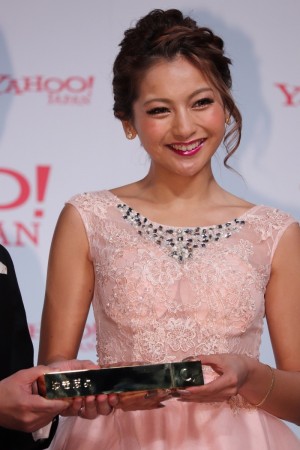 「Yahoo!検索大賞 2019」発表会に登場した木村有希(ゆきぽよ)
