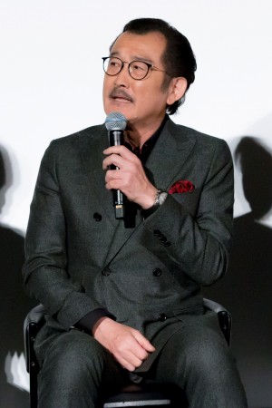 『ルパン三世 THE FIRST』初日舞台挨拶に登場した吉田鋼太郎