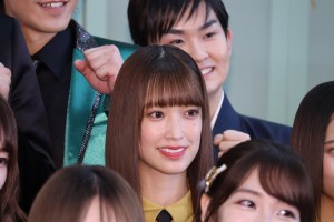 『第61回輝く!日本レコード大賞』記者会見に登場した日向坂46・佐々木久美