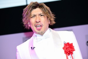 よしもと男前ブサイクランキング2019 結果発表会見に登場したEXIT・りんたろー。
