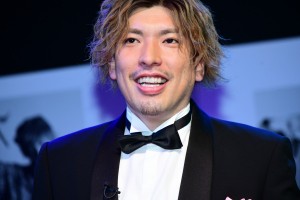 よしもと男前ブサイクランキング2019 結果発表会見に登場したEXIT・りんたろー。