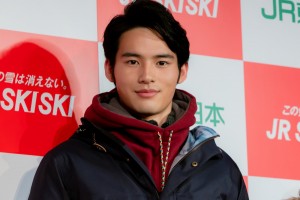 JR SKISKI キャンペーン 記者発表会に登場した岡田健史