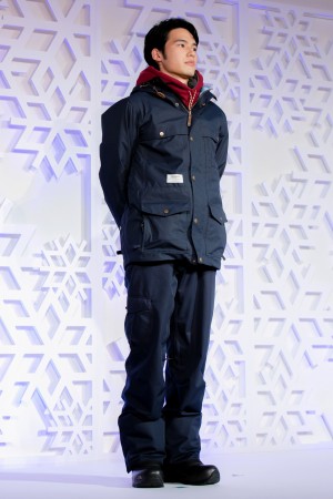 JR SKISKI キャンペーン 記者発表会に登場した岡田健史