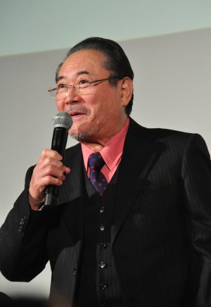 映画『男はつらいよ お帰り 寅さん』公開記念舞台挨拶に登場した前田吟