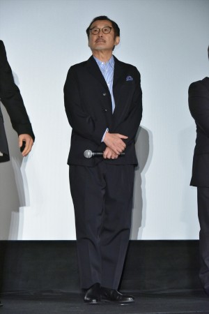 映画『カイジ ファイナルゲーム』初日舞台あいさつに登場した吉田鋼太郎