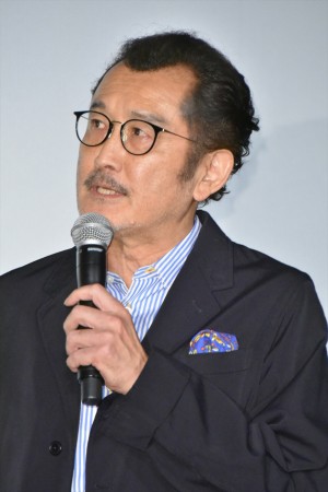 映画『カイジ ファイナルゲーム』初日舞台あいさつに登場した吉田鋼太郎