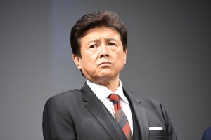 映画『AI崩壊』ジャパンプレミア 舞台挨拶に登場した三浦友和