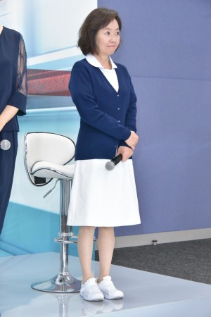ドラマBiz『病院の治しかた~ドクター有原の挑戦~』記者会見に登場した浅田美代子
