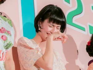 映画『グッドバイ~嘘からはじまる人生喜劇~』完成披露試写会に登場した橋本愛