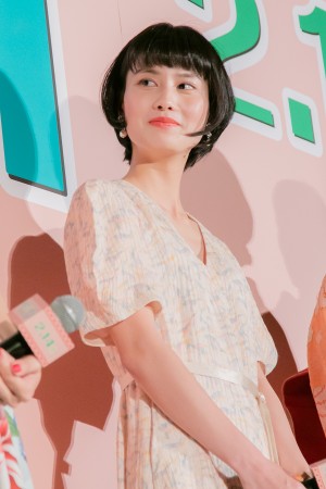 映画『グッドバイ~嘘からはじまる人生喜劇~』完成披露試写会に登場した橋本愛