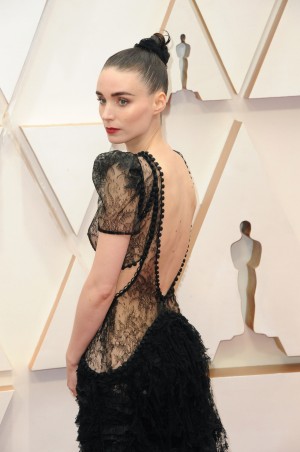 ルーニー・マーラ、第92回アカデミー賞授賞式レッドカーペットにて