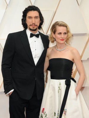 アダム・ドライバー&ジョアン・タッカー、第92回アカデミー賞授賞式レッドカーペットにて