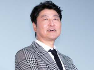 主演ソン・ガンホ来日! 映画『パラサイト 半地下の家族』舞台あいさつに出席