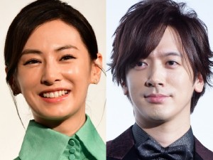 第1子妊娠を報告した(左から)北川景子とDAIGO夫妻