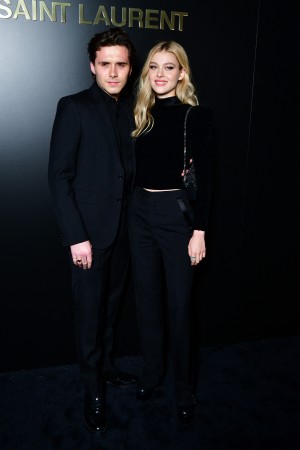 (左から)ブルックリン・ベッカム、ニコラ・ペルツ