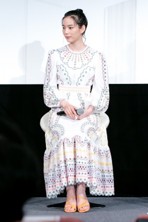 『8日で死んだ怪獣の12日の物語』-劇場版-公開直前イベントに登場した、のん