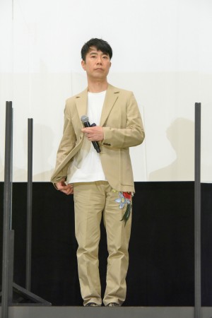 映画『みをつくし料理帖』完成披露試写会に登場した藤井隆