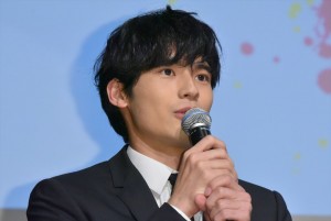 映画『望み』舞台あいさつ中継付き完成披露試写会に出席した岡田健史