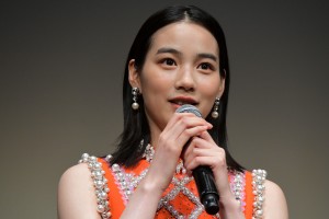 第33回東京国際映画祭 「TOKYOプレミア2020」部門『私をくいとめて』舞台あいさつに登場した、のん