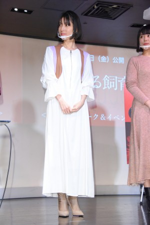 映画『完全なる飼育 etude』トーク&ライブイベントに登場した月船さらら