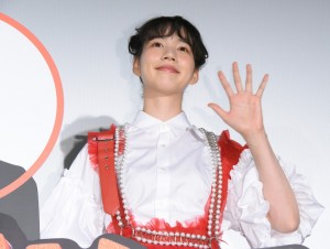 映画『私をくいとめて』お悩み相談付き上映会イベントに登場したのん