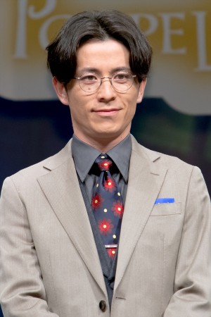 『映画 えんとつ町のプペル』完成披露試写会に登場した藤森慎吾
