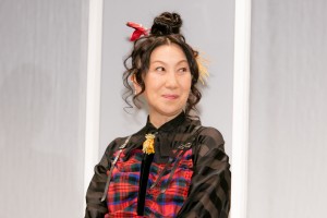 映画『大コメ騒動』東京プレミア試写会に登場した室井滋