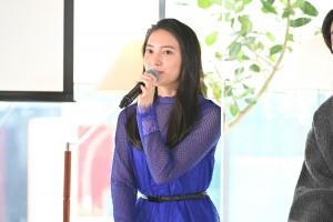 火曜ドラマ『オー!マイ・ボス!恋は別冊で』特別リモート会見に登場した久保田紗友