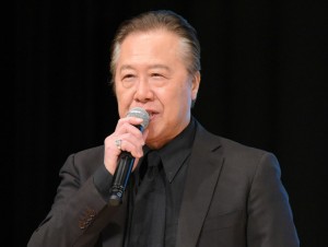 映画『哀愁しんでれら』完成報告会に登場した石橋凌