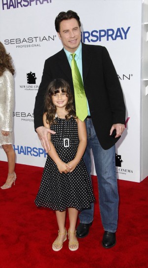 ジョン・トラヴォルタと娘のエラ・ブルー・トラヴォルタ