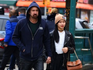 ニコラス・ケイジ&リコ・シバタ(写真は2020年3月ごろ)