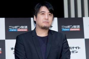 『オールナイトニッポン0(zero)』パーソナリティ発表記者会見に出席した佐久間宣行