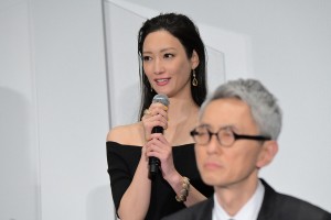 映画『バイプレイヤーズ~もしも100人の名脇役が映画を作ったら~』完成披露イベントに登場した菜々緒