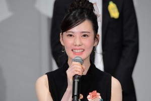 映画『バイプレイヤーズ~もしも100人の名脇役が映画を作ったら~』完成披露イベントに登場した北香那
