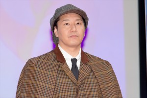 『映画クレヨンしんちゃん 謎メキ!花の天カス学園』完成披露試写会に登場したチョコレートプラネット・長田庄平